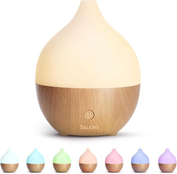 SALKING Essential Oil Diffuser for Home, 100ml Small Aromatherapy Diffuser