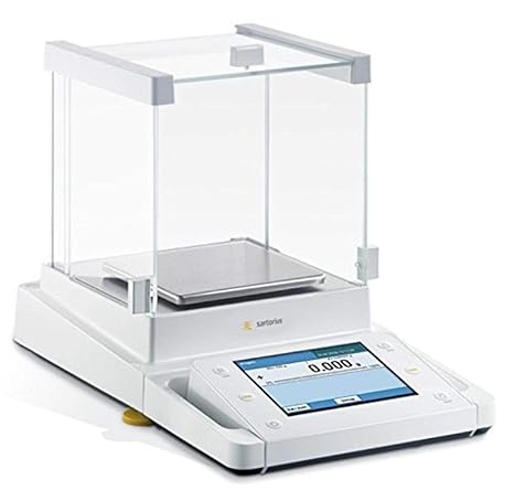 Sartorius Corporation MSA3203S100DE Cubis Balance, Precision, isoCAL, Standard DS with Manual Doors, Automatic Monitorized Leveling, 3200 g x 0.001 mg