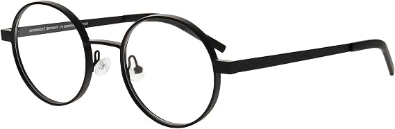 Prodesign Eyeglasses AROS 1 6021 Black Medium Matt/Nosepad