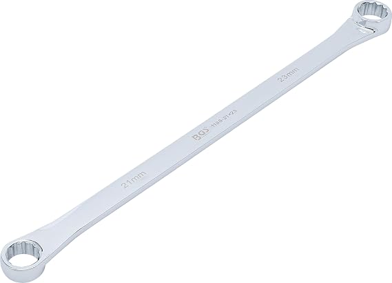 BGS 1186-21x23 | Double Ring Spanner | extra long | 21 x 23 mm