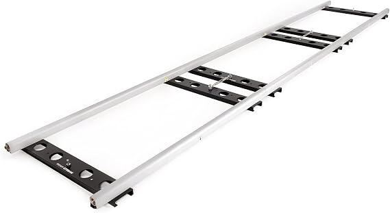 Proaim Stream 16ft Heavy-Duty Track for Dolly & Crane Systems | 1000kg capacity, foldable 4ft sections, 24.5" center distance & rigid aluminum rail for high-load camera setups