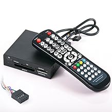 3.5" Internal Memory Card Reader with Media Center Remote Control for Pc & Windows