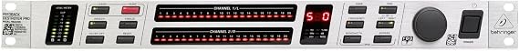 Behringer FEEDBACK DESTROYER PRO FBQ2496 Automatischer und ultraschneller Feedback-Zerstörer/parametrischer EQ mit 40 FBQ-Filtern und 96-kHz-Audioleistung