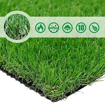 Petgrow 4FTx7FT Artificial Realistic & Thick Fake Mat Indoor Outdoor