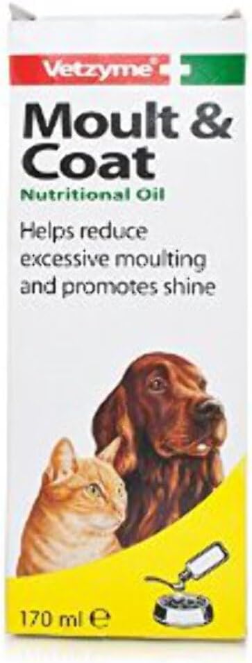 Vetzyme Shape & Rock Oil for Cats and Dogs, 150 ml, Clear