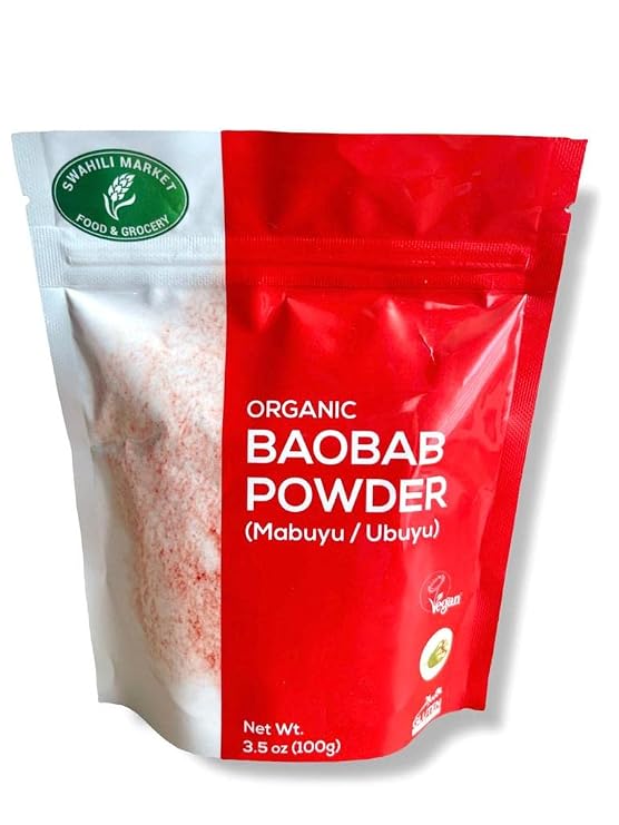 Organic Baobab Powder | Mabuyu / Ubuyu Powder | 100% Natural from Zanzibar | 100g