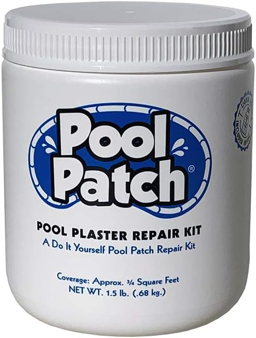 White Plaster Repair Kit 1.5 lb - Easy to Mix and Fast to Use Formula - Perfect for Patch Work - Waterproof, Quick-Drying, Extra Strong Bond - (coverage: approx. 3/4 sq. ft.)