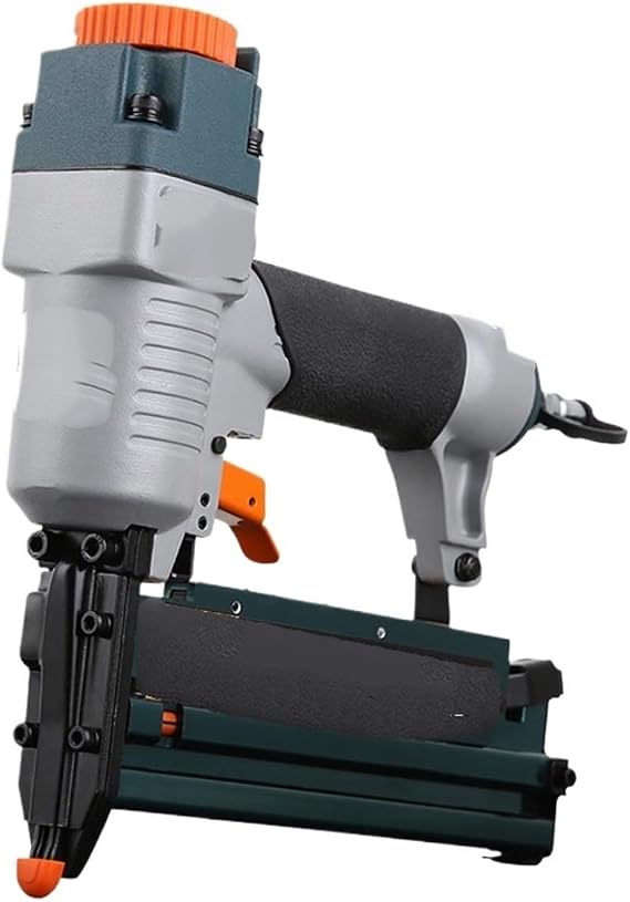 Pneumatic staple gun,Oil-Free Pneumatic Staple Gun 3-in-1 Pneumatic Nail Gun Woodworking Air Stapler F10-F50 T20-T50 440K Nails
