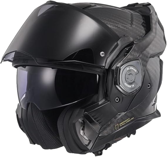 LS2 Klapphelm FF901 Advant X Carbon Solid ECE2206 Modularhelm Motorradhelm