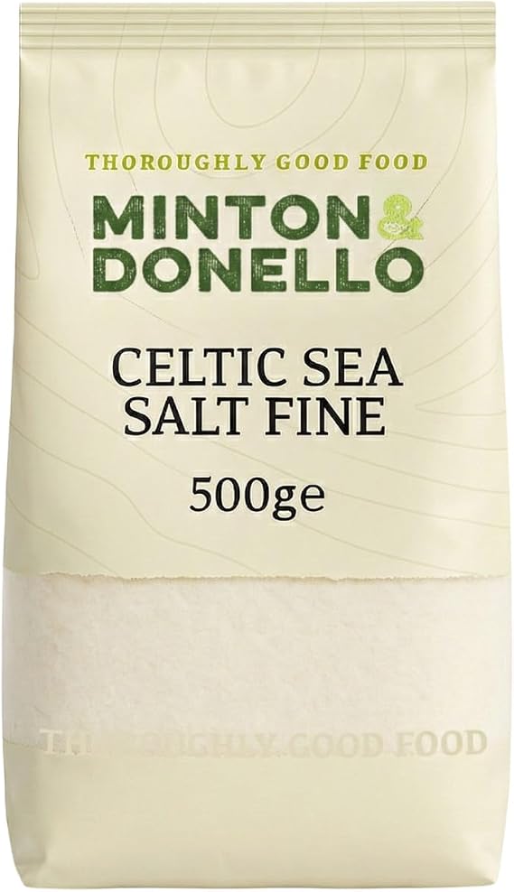 Minton & Donello - Fine Celtic Sea Salt, 500g