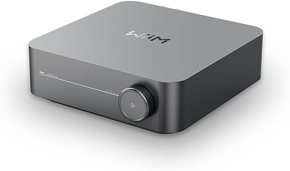 WiiM Amp Streaming-Verstärker für Passivlautsprecher HDMI ARC Space Gray