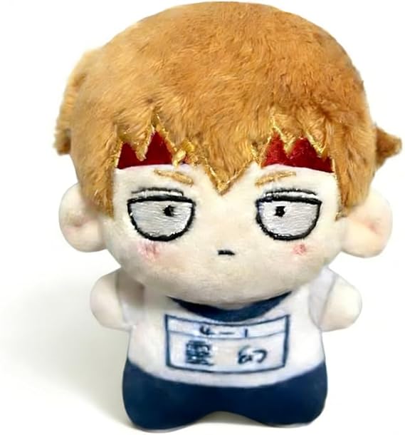 Anime Mob Plush Doll 10cm Kageyama Shigeo/Reigen Arataka Soft Stuffed Figure Pendant Bag Accessories