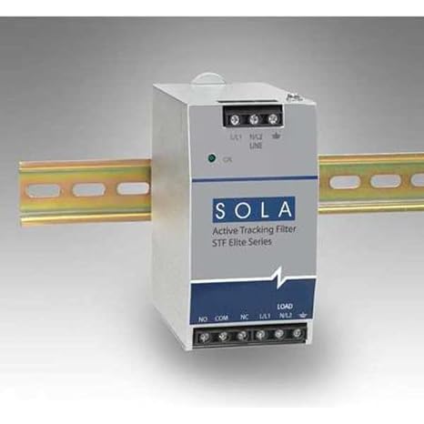 Sola/Hevi-Duty STFE200-10N Surge Protector, Din Rail, Filter, 1P, 30 kA