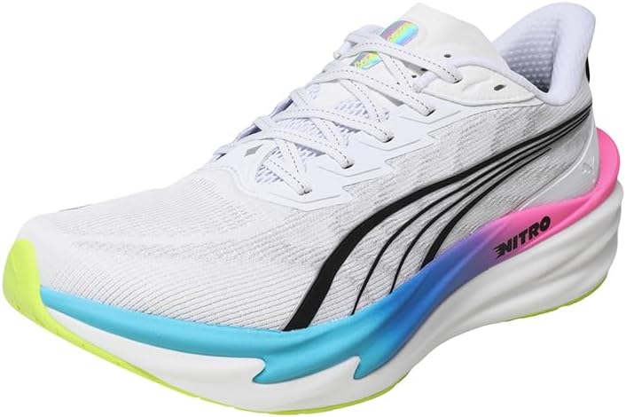 PUMA Mens Deviate Nitro 4 Running Shoes Road