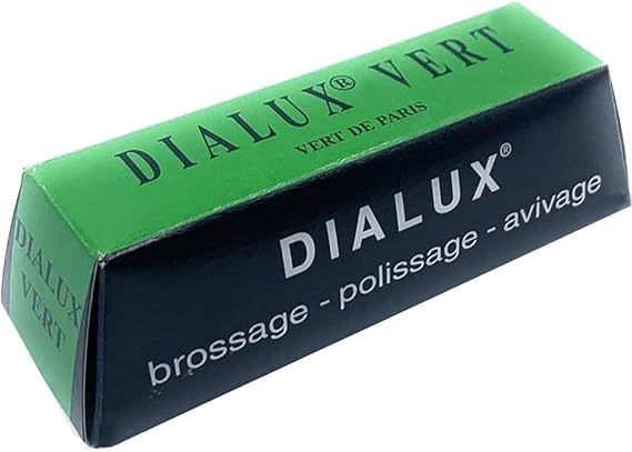 DIALUX One Bar of Green (Vert) Jewelers Polishing Compound Rouge - Paste