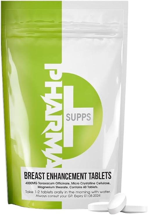 Breast Enlargement Supplement for Women | Estrogen Tablets for Women Breast Growth | Natural Breast Enlargement Pills | Effective Breast Enhancer Pills for Fuller, Firmer Bust | Pack of 60 Tablets