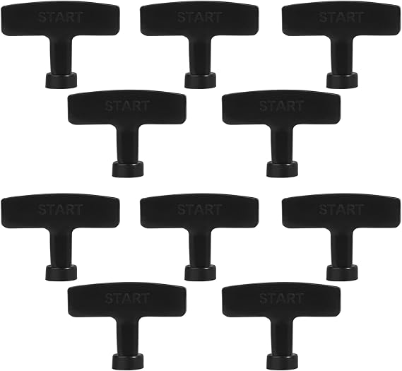 10pcs Gasoline Engine Recoil Starter Pull Handle, Starter Handle for Lawn Mower, Generator, Chainsaw. Fit for Honda GX120 GX160 GX200 GX240 GX270 GX340 GX390 Lawn Mower Part