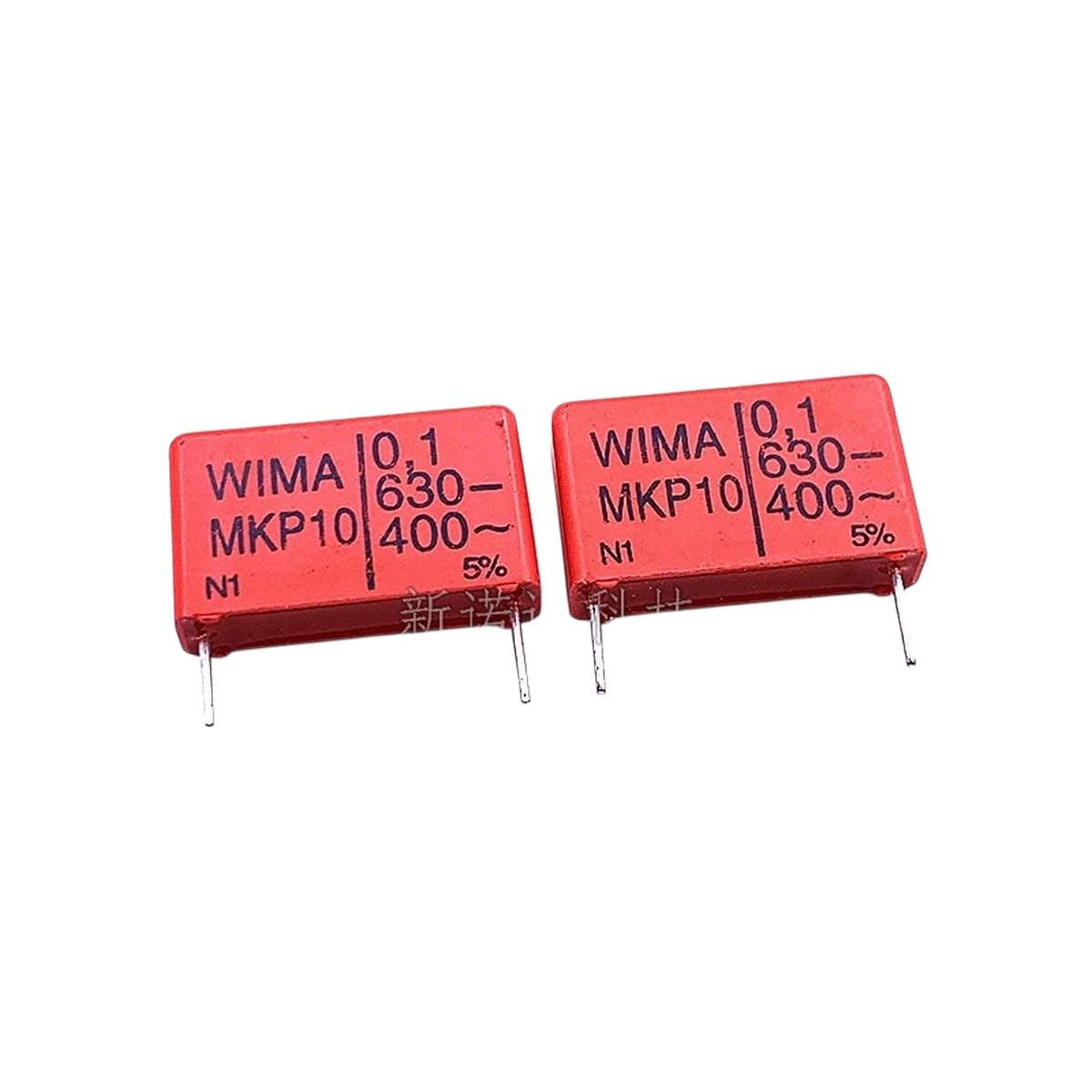 2pcs Germany Wima Film Capacitor 630V 104 0.1UF 100nF 104J 5% MKP10 Pitch 22.5mm New 2025 for Arrival High Reliable Electronic Component, Precision, Stable Performance