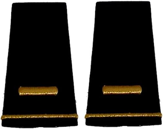 Army Uniform Epaulets - Shoulder Boards O-1 2ND LIEUTENANT
