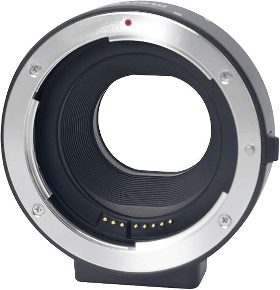MK-C-AF4 Electronic Auto-Focus EOS M Mount Adapter for Canon EF/EF-S D/SLR Lens to Canon EOS M Cameras,Included EOS M100 M50 M6 M5 M3 M2 M1