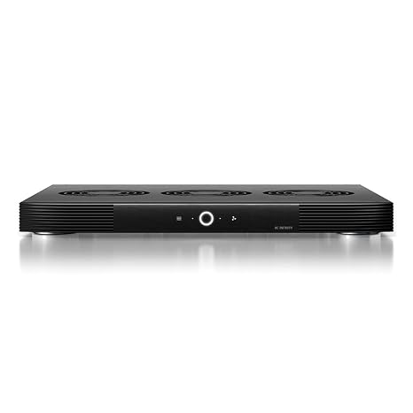 AC Infinity AIRCOM S9, Quiet Cooling Fan System 17" Top-Exhaust. | Designed for Receivers, Amps, DVR, AV Cabinet Components