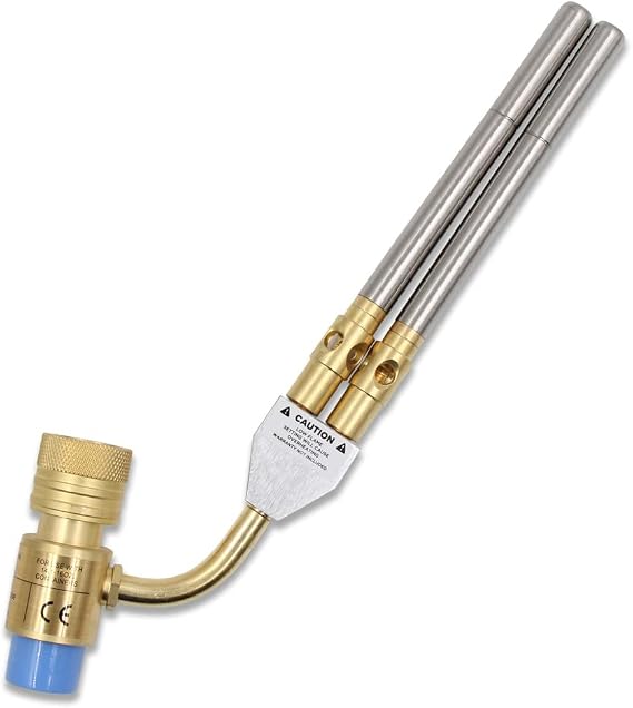 Double Head Gas Torch For MAPP Tank