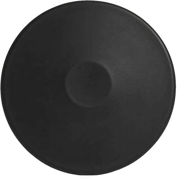 Black Rubber Discus - Practice 1 kilogram