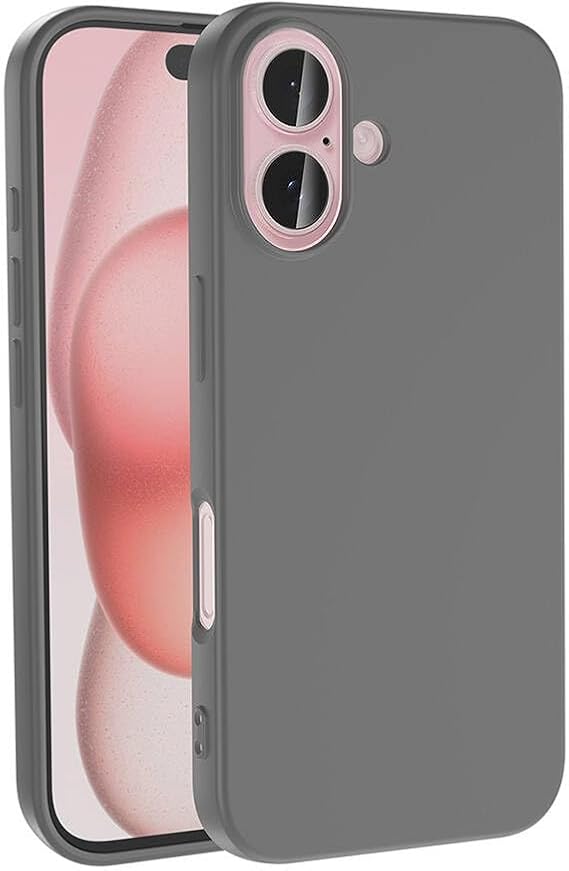 Coverzone iPhone 16 Plus İle Uyumlu Kılıf Z-Mara Lansman Vieri Tam Koruma Arka Kapak Kamera Koruma Çıkıntılı Pürüzsüz Yüzey