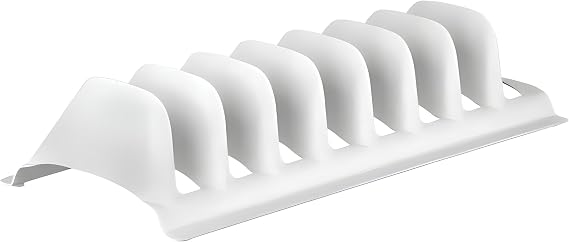 EYNEL Cabinet Interior Cookware Pan Lid Plate Organizer Basket Plate Dishwasher Kitchen (White)