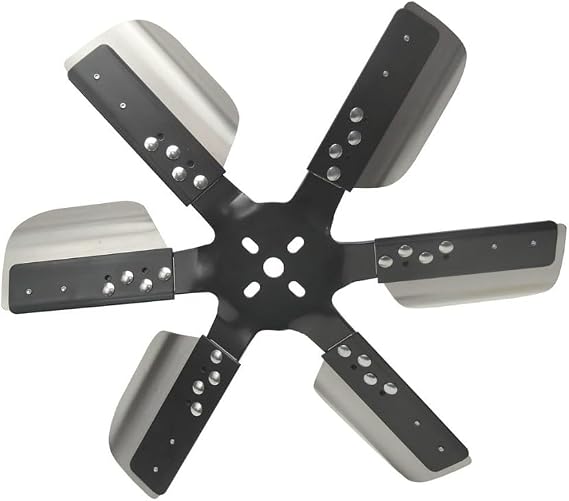 Derale 17618 Heavy Duty Fan Blade Series 1000 18" Stainless Steel Flex Fan Reverse Rotation