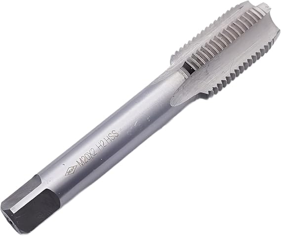 Metric Thread Tap, M20 X 2.0 HSS Machine Right Hand Thread Tap M20 X 2.0mm