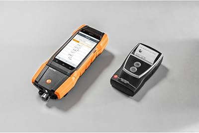 Testo 300 - CommercialIndustrial Combustion Analyzer with Long Life Sensors, Printer and NOx 0564 3004 96