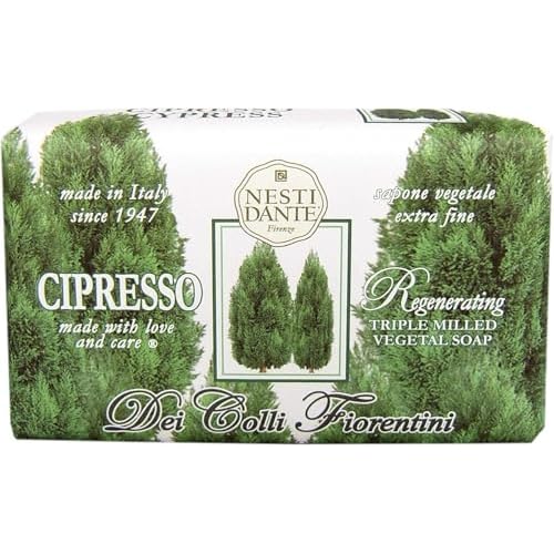Nesti Dante Nesti dante dei colli fiorentini triple milled vegetal soap - cypress tree, 8.8oz, 8.8 Ounce