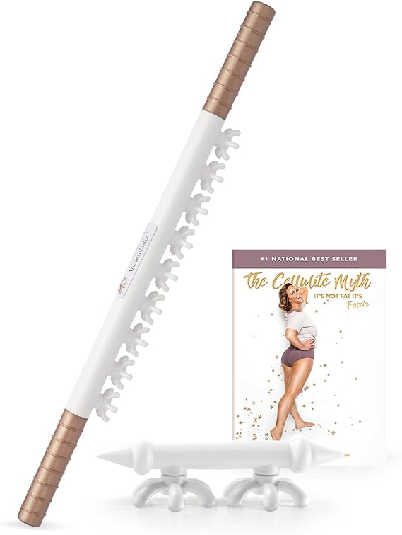The Anti-Cellulite Kit by Ashley Black: Fasciablaster, Mini2, and It's Not Fat, It's Fascia Book Target Surface Fascia & Deep Myofascial Tissue