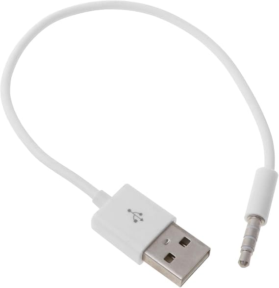 USB 3.5mm Data Sync Charging Cable Adapter for for for Shuffle 2nd