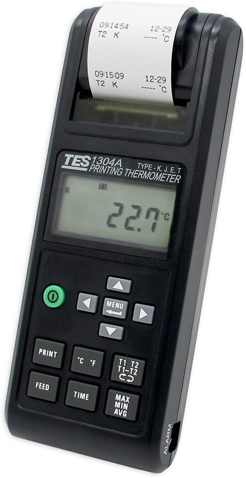 TES-1304A Printing Thermometer