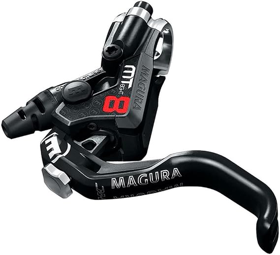 Magura MT8 Pro Disc Brake Master Cylinder Assembly, 1-Finger HC Lever with BAT Adjustment, Black | bike-brake-parts