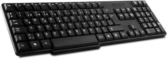 Everest KB-517U Black USB Q Standard Keyboard
