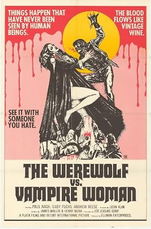 Pop Culture Graphics Werewolf vs. The Vampire Women Poster 27x40 Paul Naschy Gaby Fuchs Barbara Capell
