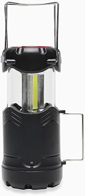 Battery Powered Camping Lantern - Portable COB Hanging Lamp Lights | Waterproof Collapsible Lantern Flashlight for Tent Lights, Power Outages, Hurricane Emergency, Hiking