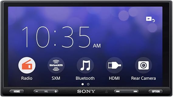 Sony XAV-AX5600 7-Inch Multimedia Receiver with Apple CarPlay/Android Auto and HDMI Video Input