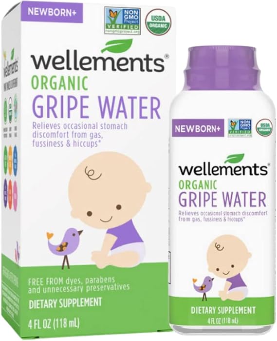 3 Savers Package:Wellements Gripe Water for Colic (1x4 Oz)