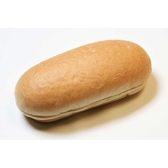 Rotellas Sliced White Hoagie, 5 inch to 6 inch -- 54 per case.