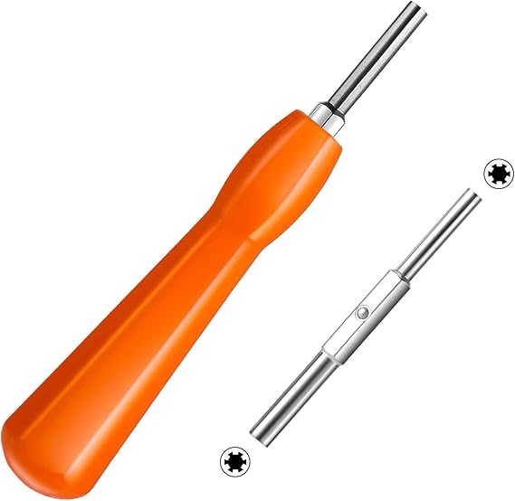Gamebit Security Screwdriver, Double-Ended 4.5mm 3.8mm Gamebit Screwdriver Bit Set Replacement,Gamebit Security Screwdriver Kit Compatible with NES,SNES,N64