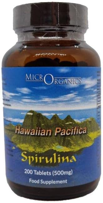 Hawaiian Pacifica Spirulina 200 Tablets