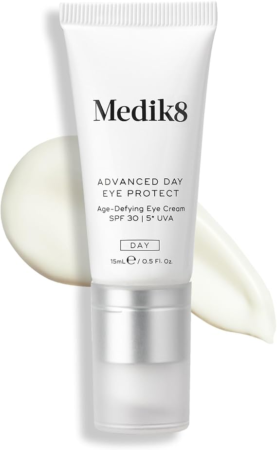 Medik8 Advanced Day Eye Protect, Age-Defying Eye Cream, SPF 30-15ml | SPF 30 5* UVA Protection, Maintains a Youthful-Looking Eye Area, Multifunctional Defence Against Ageing Eye Cream