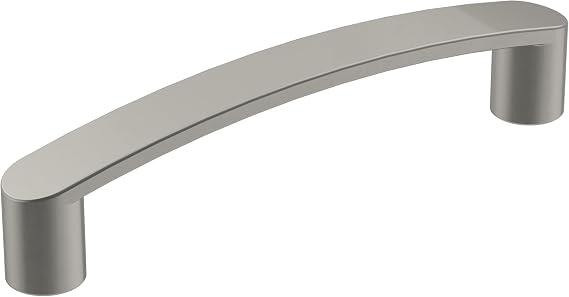 Amerock 3-3/4" Rift Satin Nickel Drawer Pull
