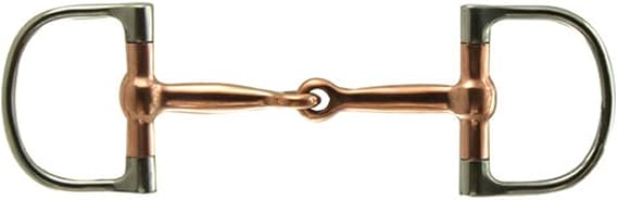 Coronet Copper Mouth Dee Snaffle Bit