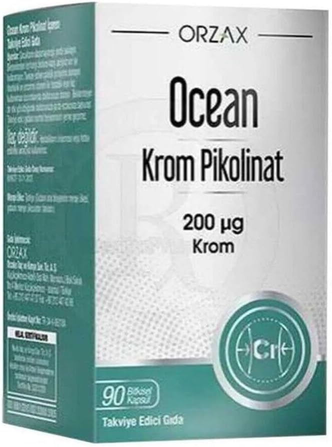 Ocean Krom Pikolinat 200 mcg, 90 Kapsül OCEKRMPKL2003