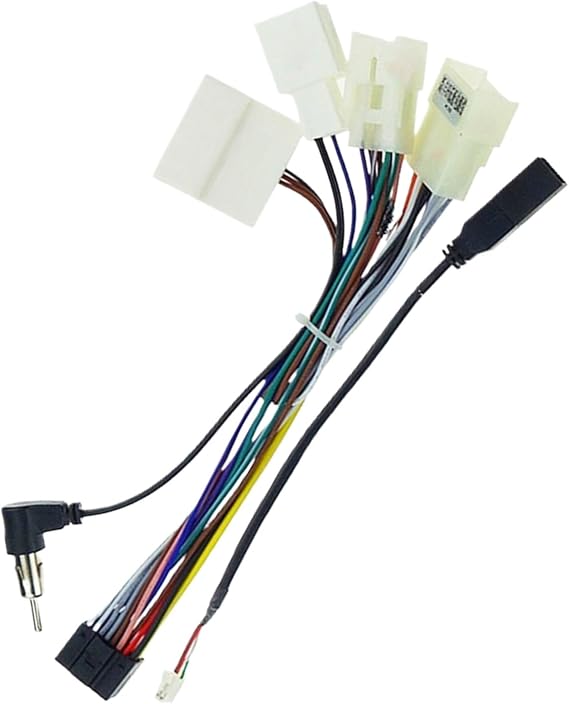 Car Radio Installation Kit - 23cm Radio Mounting Kit, Universal Car Adapter for Dashboard Frame, Speaker, Truck and Marine Audio Equipment